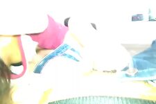 Deepthroating Big Cock Gif - College Cutie Taking An Overflowing Cum Load Into Her Mouth Gif