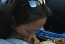 Loni Gives A Blowjob Gif - Belly Bulge Anal Insertion Gifs