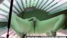 Masturbating In Tanning Bed Gif - Twink Bends Over For Big Black Penis Bareback Outdoors Gif