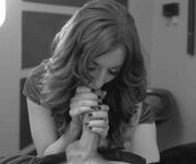 Nice Blowjob With Hands - Handjob Cum Tits Gifs